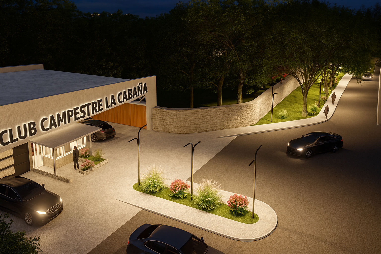 Club Campestre La Cabaña - Vista principal